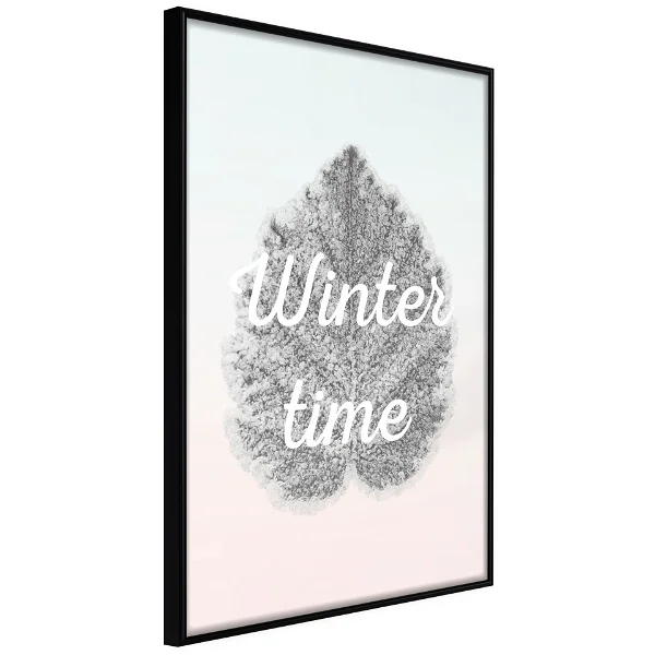 Poster Winter Leaf