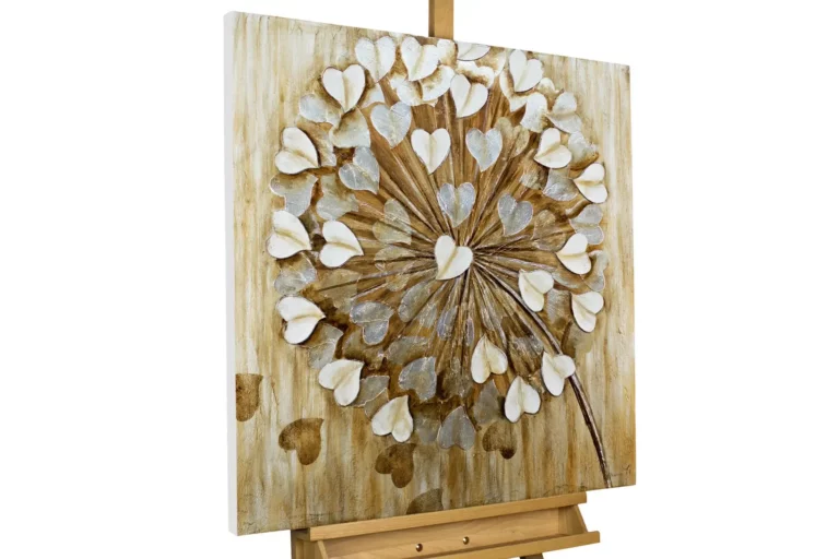 acrylic-painting-dandelion-in-the-wind