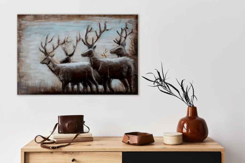 metal-picture-3d-outside-in-the-woods