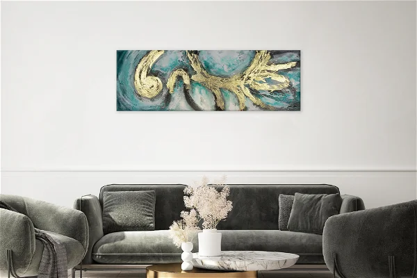 Handpainted Painting 'Enigma'