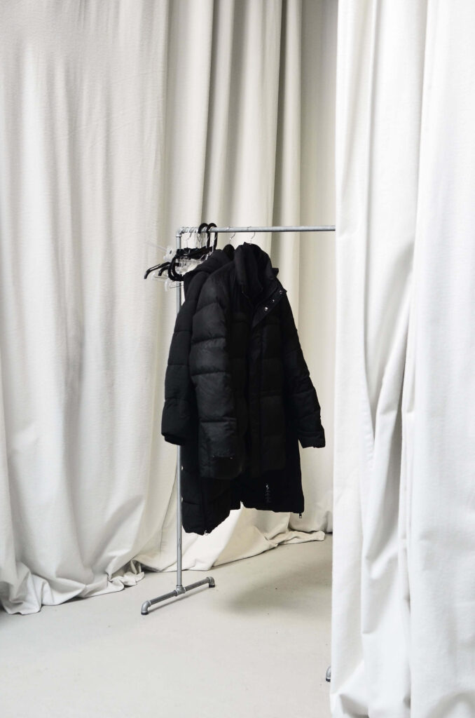Space-saving drying rack