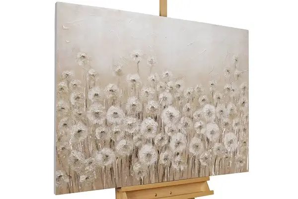 acrylic-painting-dandelion