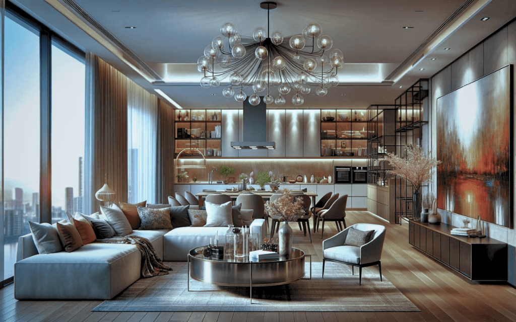 Bright colours of the spring decor palette