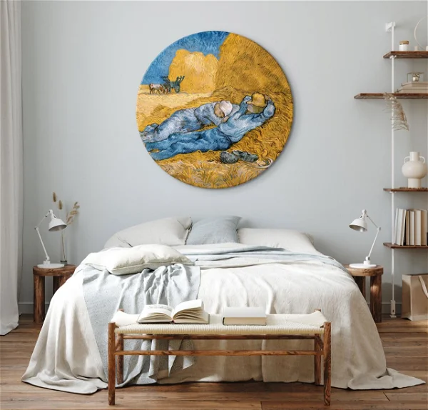Circle Painting 'Noon Rest - Van Gogh'