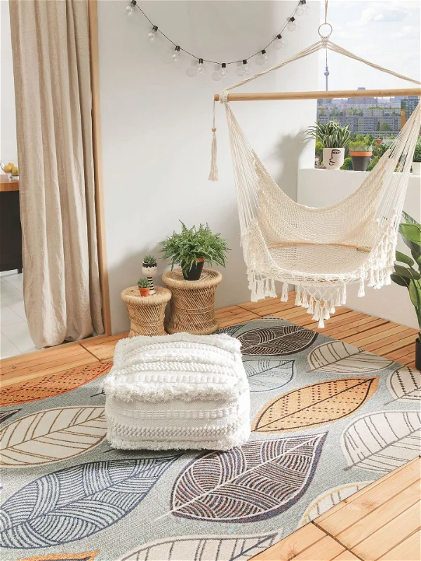 Design rug 'Jerry Multicolour Grey'