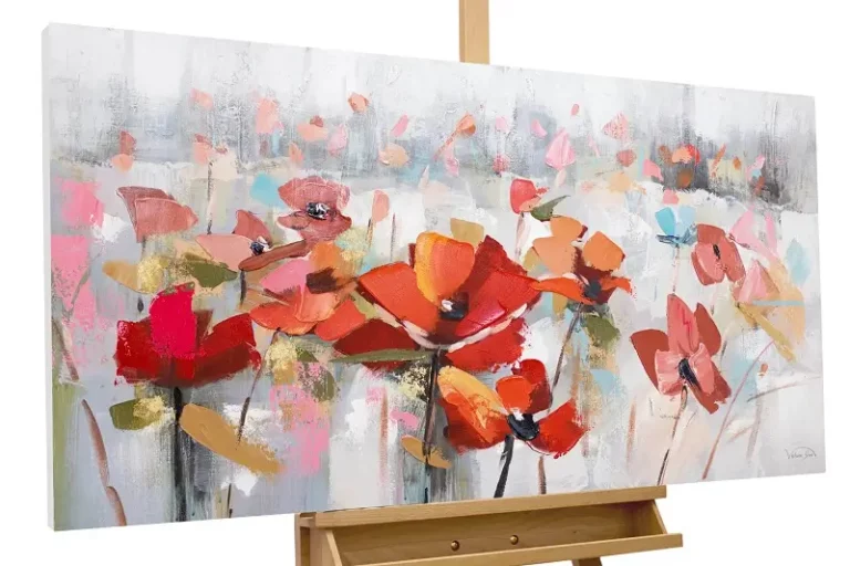 acrylic-painting-sea-of-flowers