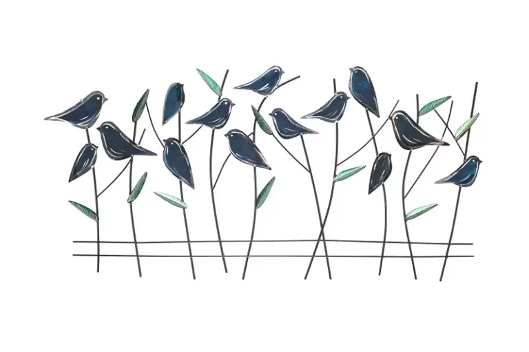 metal-wall-sculpture-blue-beads