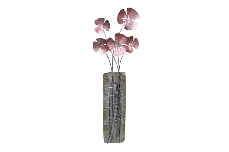 metal-wall-sculpture-flower greeting