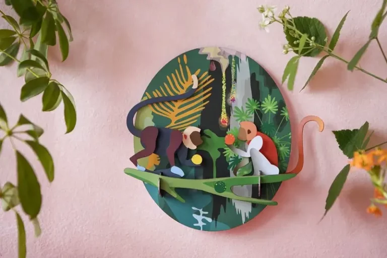 wall-decoration-paper-jungle-monkeys