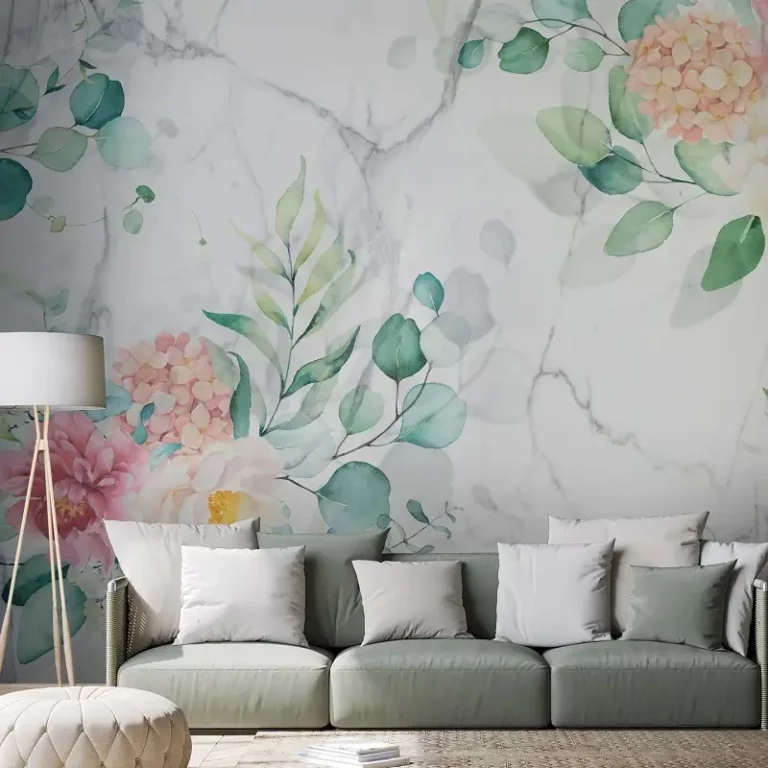 wallpaper-flowery-marble