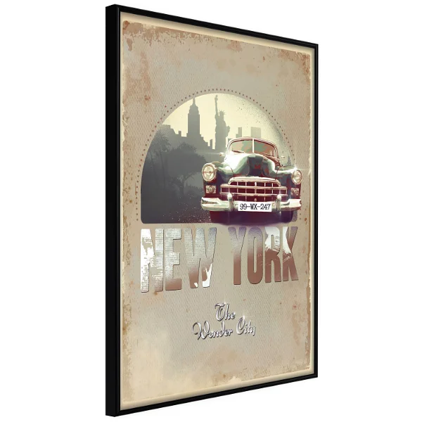 Poster 'New York - The Wonder City'