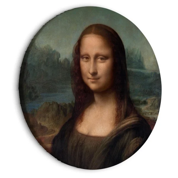 Circle Painting 'Da Vinci's Mona Lisa'