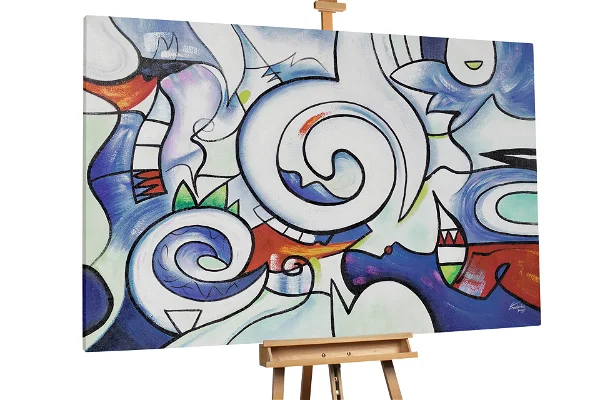 XXL Oil paintings'Like Pablo'