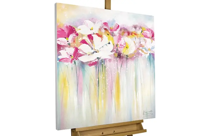 acrylic-painting-rose-scented-summertime