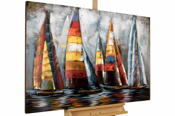 kl02444-metal-painting-sailing-to-nowhere