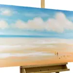 beach holidays sea landscape modern acrylic painting