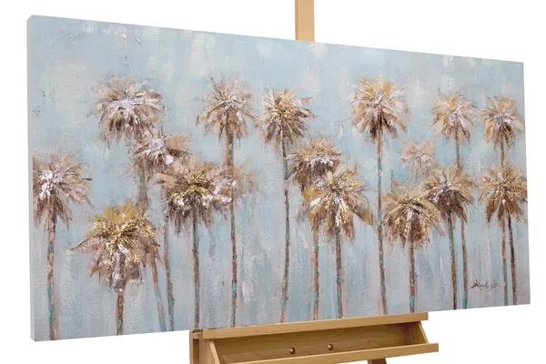 Handpainted Painting 'Morning in the Tropics' 120x60cm