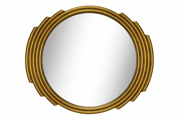 Metal wall mirror 'Reflection of Soul'
