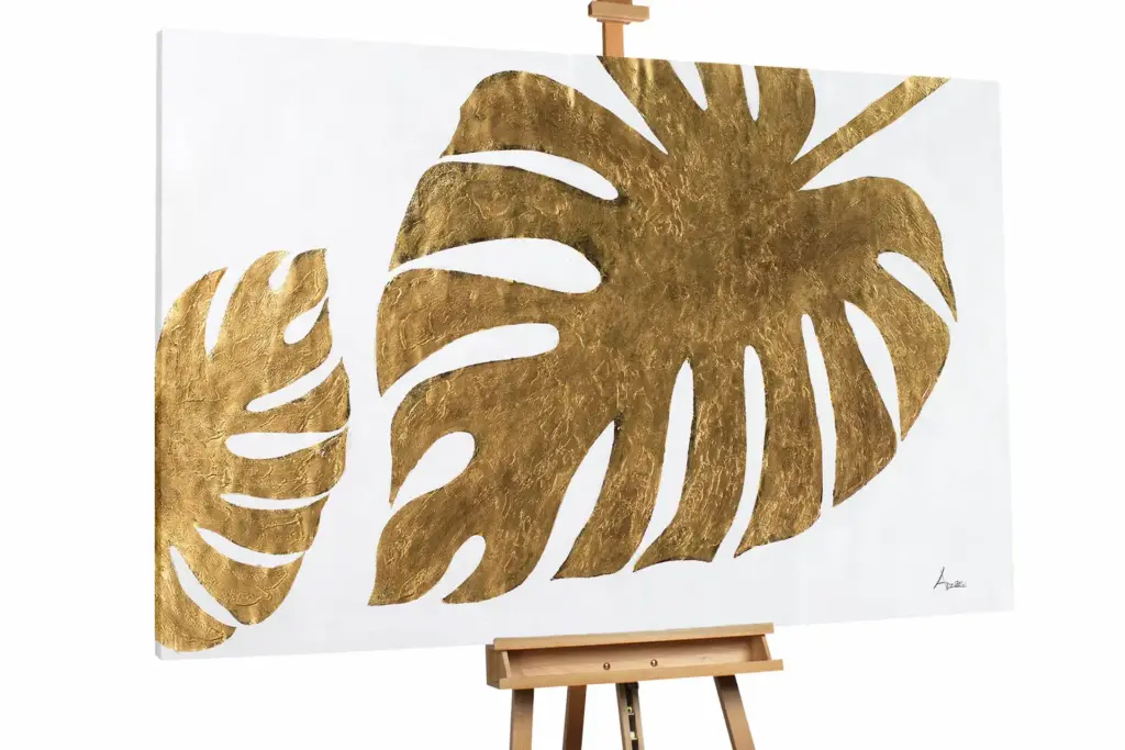 kl02996-xxl-oil-paintings-leaves-shine